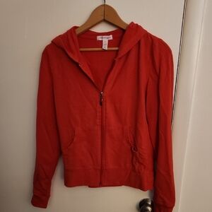 Womens Ambiance Apparel Zipup Hoodie